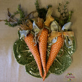 Easter Fabric Carrots - Easter Decorations - Assorted Colors