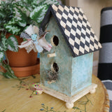 SHABBY CHIC SPRING BIRDHOUSE