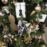 Musical Themed Christmas Tree Decorations - Music Christmas Decorations