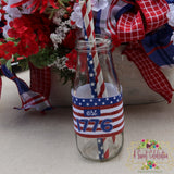 4th OF JULY WATER NAPKIN WRAPPERS & WATER LABELS - INSTANT DOWNLOAD