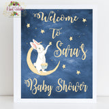 Twinkle, Twinkle Little Star Baby Shower PDF Printable Party Package