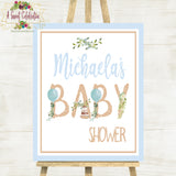 Boho Baby Shower PDF Printable Party Package