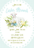 EASTER BRUNCH INVITATIONS - WITH MATCHING THANK YOU