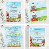 Mother Goose Nursery Rhymes Baby Shower PDF Printable Party Package
