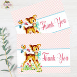 Vintage Woodland Deer Baby Shower DIY  Printable Party Package