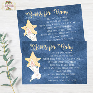 Twinkle, Twinkle Little Star Baby Shower PDF Printable Book Instead of a Card Request - Instant Digital Download