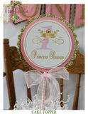 Princess Pink and Gold Birthday Smash Cake Birthday Party Package