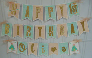 WILD ONE BIRTHDAY BANNER