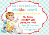 VINTAGE - 1ST BIRTHDAY PARTY PACKAGE